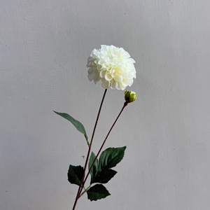 Nouvelle Arrivée 2026 – <span class=keywords><strong>Fleur</strong></span> Artificielle <span class=keywords><strong>Dahlia</strong></span> Effet Naturel, <span class=keywords><strong>Dahlia</strong></span> Artificielle Bordeaux pour Décoration Maison et Mariage - Product Image 4