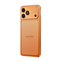 Teléfono Inteligente Hotwav A17 Pro Max, Pantalla de 6.75 Pulgadas, 120 Hz, 4+128 GB, Cámara Trasera de 13 MP, Cámara Frontal de 5 MP, ASR8662, 5160 mAh, Face ID, Android 15