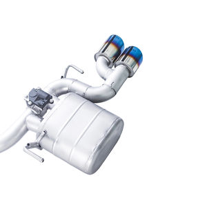 Système d'échappement complet GFC Factory Direct Sale Audi A5 A4 2.0T B9 B9.5 4WD avec tuyau avant + silencieux à soupape Catback et quatre embouts - Product Image 6