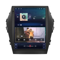 Radio Mobil Android Vertikal Maisimei untuk Hyundai Santa Fe IX45 2015-2017 Layar Sentuh 9.7 Inch GPS Carplay Head Unit