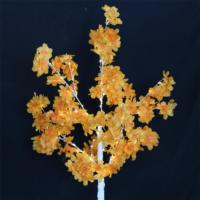 Neue Weihnachts schmuck Baum 100L warmweiß Kupferdraht Baum hellorange/rosa/weiße Blume für Weihnachts dekorationen
