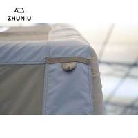 Tente gonflable de camping familial de haute qualité en tissu Oxford, imperméable quatre saisons WP3000+, avec une chambre et un salon