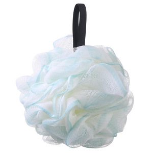 Bath Ball Soft Mesh Exfoliating Sponge Hanging Bath Flower For Adults Pink And Blue - Product Image 5