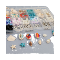 Kit de Breloques Coquillages Personnalisées Thème Océan – Conception Sur Mesure OEM ODM Marque Privée – Emballage Prêt-à-Poser pour Vente au Détail – Ensemble de Bijoux en Gros