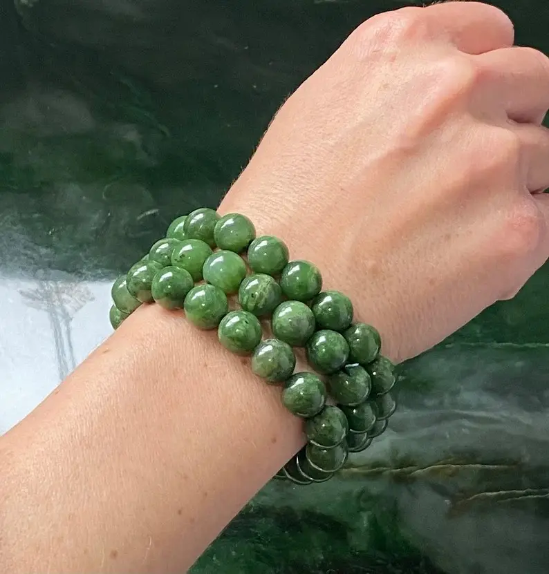 DIY Feng Shui Luxus Stein Armband Kristalle Heilung echte Rosenquarz Natursteine Perlen Armband für Männer Frauen