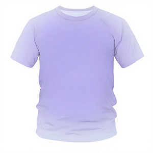 T-shirt en jersey de coton à manches courtes et col rond pour homme, couleur unie, coupe classique, style décontracté, design uni - Product Image 1