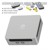 Nuevo Mini PC con AMD Ryzen 3 4300U 32GB DDR4 16GB Memoria de video SSD Disco duro Win 10/11 Wifi6 para PC Gamers AU Plug