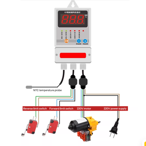 Hanging Roller Greenhouse LED <b>Thermostat</b> | Model 150 GS Automatic Intelligent Ventilation Temperature <b>Controller</b> 150 Hanging Rol - Product Image 4