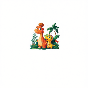 Camiseta familiar a juego con diseño de dinosaurio Auntiesaurus, unisex, para adultos, cuello redondo, manga corta, diseño de impresión digital - Product Image 2