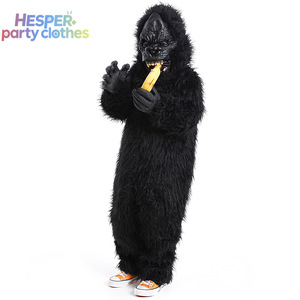Disfraz de Halloween para Niños HESPER, Disfraz de Monstruo para Padres e Hijos, Peluche de King Kong, Chimpancé - Product Image 3