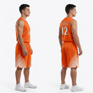 100% Polyester Sublimation Custom Team Name Numbers Breathable Moisture-Wicking Quick Dry Lightweight Sports Set for Men Youth - Product Image 2