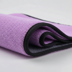 Serviettes de lavage de voiture en microfibre à séchage rapide, tissées, 30x30cm/30x40cm, rectangulaires, couleur unie, chiffon de nettoyage - Product Image 1