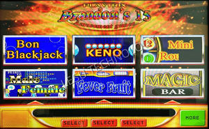 Nouveau jeu d'arcade multi-jeux Playtrix Super Brandons 15 en 1 avec bonus Blackjack, Keno, Magic Bar, 8cherry, Poker, Fever Fruit - Product Image 4