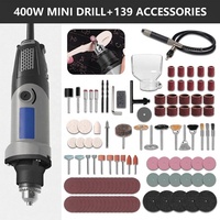 400W électrique à main Machine de gravure de qualité industrielle moule meulage polissage haute puissance Jade outils de coupe moteur sans brosse