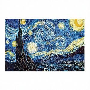 Rompecabezas <span class=keywords><strong>de</strong></span> pintura al óleo <span class=keywords><strong>de</strong></span> paisaje <span class=keywords><strong>de</strong></span> <span class=keywords><strong>Van</strong></span> <span class=keywords><strong>Gogh</strong></span>, 1000 piezas, alta dificultad, bricolaje, tablero gris, juguete <span class=keywords><strong>de</strong></span> papel, laminación mate/brillante - Product Image 6