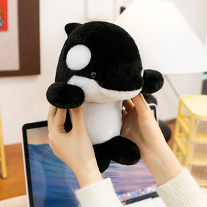 Mignon océan série Super doux jouets en peluche baleine requin pingouin phoque ours poupées PP coton cadeau d'anniversaire - Product Image 3