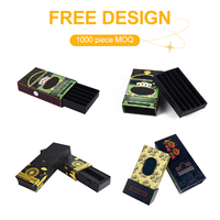 Boîte en carton personnalisée résistante aux enfants pour cartouches de 0,5 g, 1 g, 2 g, Packman Carts, fermeture magnétique jetable, Ace Ultra Premium