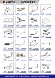 Tuyau de liaison intermédiaire avant en titane intégral de 51 mm pour échappement de moto, en acier inoxydable, pour CBR650 CB650R CB650F - Product Image 6