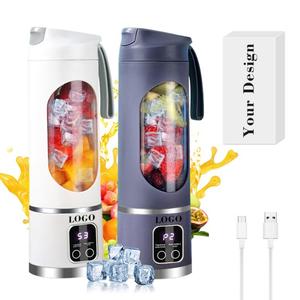 0728 Custom Ice Crushers Small Blender Maker Shavers Blenders <b>Extractors</b> Portable Fruit Mixer for Home - Product Image 4