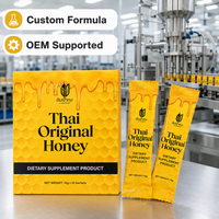 Sirop de miel pur, édulcorant naturel concentré, emballage personnalisé, OEM, ODM, marque propre, vente en gros en vrac en usine