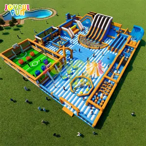 JOYFUL FUN Parc à thème <span class=keywords><strong>gonflable</strong></span> géant d'intérieur Aire de jeux <span class=keywords><strong>gonflable</strong></span> Parc <span class=keywords><strong>gonflable</strong></span> - Product Image 1