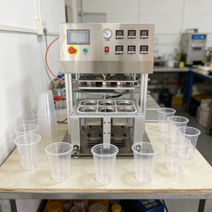 Sigillatrice Automatica per Vaschette Alimentari, Macchina Sigillatrice per Fast Food, Sigillatrice per Confezioni di Prodotti Gastronomici - Product Image 2