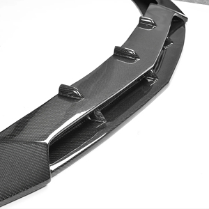 Bodykit alettatore anteriore in fibra di carbonio per Mercedes-Benz C W205 C205 C63 AMG <span class=keywords><strong>W218</strong></span> CLS63 Kit di conversione 2015 paraurti per auto - Product Image 3