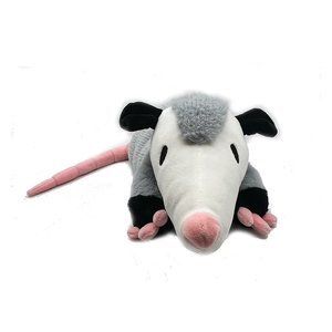 Peluches de Opossum Personalizados OEM ODM, Lindos Opossums Grises con Partículas de Vidrio, Juguete de Peluche para Niños, Regalos de Compañía - Product Image 6