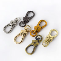 Meetee F3-34 9*45mm DIY Fleur En Forme De Alliage Homard Fermoirs Crochets Matériel Accessoires pour Sacs Porte-clés Décoratif Chien Boucles