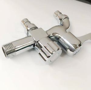 <span class=keywords><strong>Robinet</strong></span> de <span class=keywords><strong>machine</strong></span> à <span class=keywords><strong>laver</strong></span> moderne en laiton, à double commande, avec une sortie eau et une demi-prise, double usage, installation facile - Product Image 6