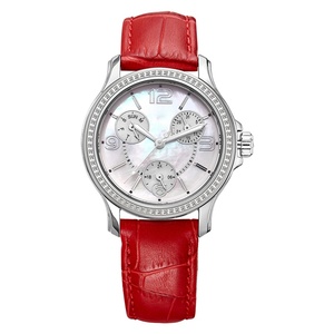 Montre à <span class=keywords><strong>quartz</strong></span> multifonction pour femme, bracelet en cuir, style <span class=keywords><strong>vintage</strong></span>, diamant, 32 mm, 16 mm, <span class=keywords><strong>SEIKO</strong></span>, vente en gros, personnalisable, marque 2026 - Product Image 2