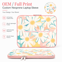 Funda Protectora de Neopreno para Computadora Portátil, Apta para Viajes, de 11, 13 y 15 Pulgadas, con Superficie Impresa, para Regalos Empresariales, Proveedor de Fábrica