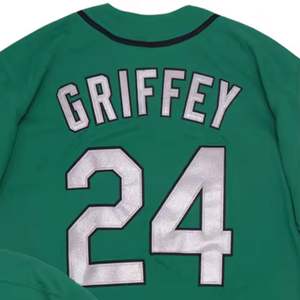 Listo para enviar <span class=keywords><strong>Ken</strong></span> Griffey Jr #24 Jersey de béisbol americano cosido de la mejor calidad - Product Image 1