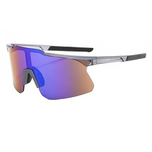 Cycling Glasses <b>Full</b> Rim Spherical Polycarbonate Lens UV400 Anti <b>Slip</b> For Men Cycling Sport Goggles - Product Image 2