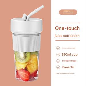 Blender pribadi elektrik Mini dapat diisi ulang USB portabel pembuat <span class=keywords><strong>Smoothie</strong></span> multifungsi untuk penggunaan rumah tangga luar ruangan untuk Hotel - Product Image 3