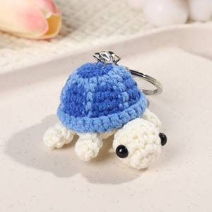 Porte-clés tortue mignon pour les vacances, avec un design de mini tortue au <span class=keywords><strong>crochet</strong></span>, adapté aux 14 ans et plus. - Product Image 3