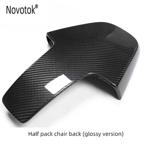 Respaldo de asiento de <span class=keywords><strong>coche</strong></span> de fibra de carbono seco Real de alta calidad, cubierta para reposacabezas, decoraciones de <span class=keywords><strong>coche</strong></span> adecuadas para BMW M3 M4 M2 G80 G87 G82 - Product Image 2