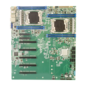 Placa base de ordenador de servidor X99, CPU de doble LGA2011-3, tarjeta madre de juego de memoria <span class=keywords><strong>DDR4</strong></span> - Product Image 1