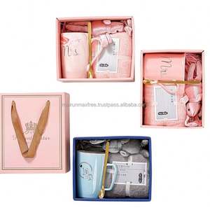 Ladies Birthday Gift Set Promotional Custom Mug Innovation Lovely Ceramic Cup <b>Towel</b> Wedding Gift for <b>Guests</b> Souvenir Item - Product Image 1