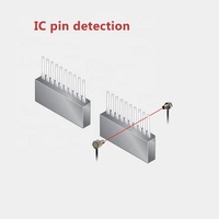 Mini capteur laser rouge Senpum, capteur laser à faisceau traversant pour la détection d'objets sur la ligne d'emballage