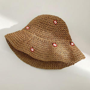 Chapeau Bob Coréen Respirant Ajustable Effet Amincissant pour Femme, Chapeau de Pêcheur en Fourrure à <span class=keywords><strong>Large</strong></span> Bord Anti-UV pour la Plage - Product Image 6