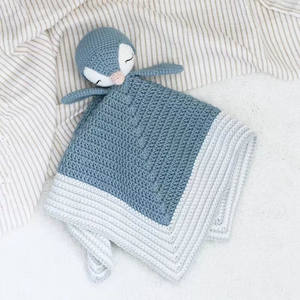 Doudou en crochet <span class=keywords><strong>Pingouin</strong></span> ludique, couverture de sécurité en crochet <span class=keywords><strong>Amigurumi</strong></span> <span class=keywords><strong>Pingouin</strong></span> pour cadeaux d'enfants - Product Image 5