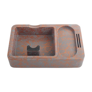 Boîte à expresso carrée en plastique moderne - Product Image 1