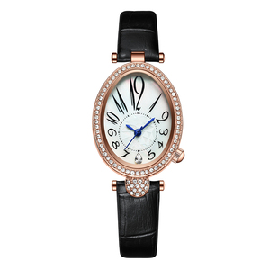 Reloj <span class=keywords><strong>de</strong></span> Pulsera <span class=keywords><strong>de</strong></span> Cuero con Cristales, Reloj <span class=keywords><strong>de</strong></span> Cuarzo Popular, el Mejor Reloj <span class=keywords><strong>de</strong></span> Joyería - Product Image 2