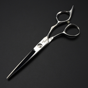 <span class=keywords><strong>Ciseaux</strong></span> <span class=keywords><strong>de</strong></span> coiffure professionnels FMC <span class=keywords><strong>de</strong></span> 6,0 pouces, grand format, argentés, nouveau design tendance, <span class=keywords><strong>ciseaux</strong></span> plats et <span class=keywords><strong>ciseaux</strong></span> à dents HS-263 - Product Image 5