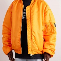 Veste bomber réversible à capuche en sergé de coton camouflage surdimensionnée personnalisée OEM pour hommes