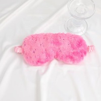 Masker Mata Natal Embos Lucu, Lembut, dan Tahan Lama, Masker Tidur Anti Cahaya, Desain Rusa dan Langit Berbintang yang Imut untuk Hadiah Natal