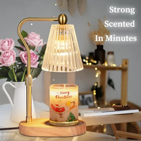 Lampe chauffe-cire non électrique alimentée par USB, taille personnalisée, nouveau cadeau de Noël pour la maison, chambre à coucher, décoration vintage pour la maison, pot parfumé