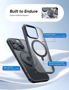 APEI Coque <span class=keywords><strong>de</strong></span> téléphone compatible avec support anneau rotatif à 360 degrés, résistante aux chutes et fine, pour <span class=keywords><strong>iPhone</strong></span> 15 15Pro Max - Product Image 5