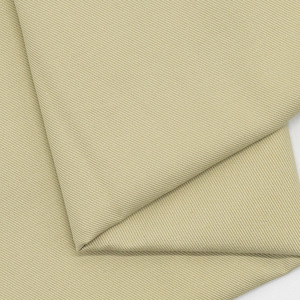 Tela de sarga 100% algodón peinado, tejido casual para ropa de trabajo, vestidos y faldas, color caqui, materia prima para prendas. - Product Image 3